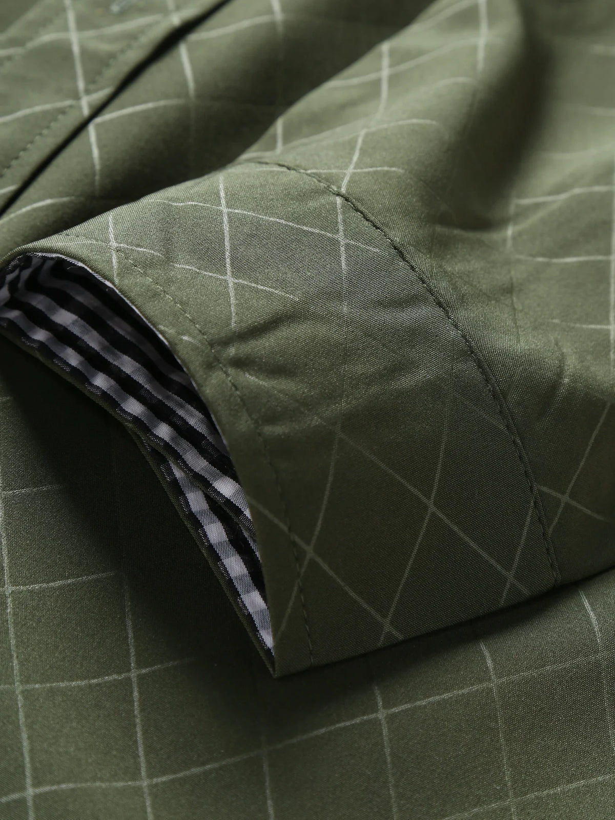 Camisa de manga larga con botones para hombre, estilo casual elegante
