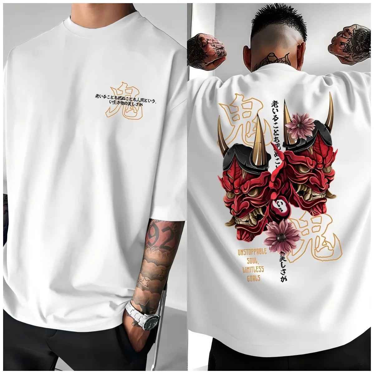 Men’s Ghost Print Long-Sleeve Performance Shirt