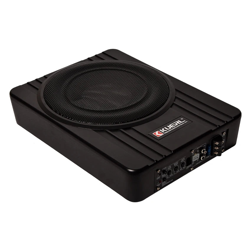 8/10 Inch Subwoofer Car Audio 12V600W High-power Aluminum Alloy Car Speaker Under Seat Woofer Modification Ultra-thin Subwoofer