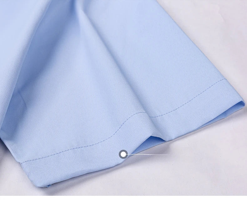 Camisa de vestir entallada de manga larga para hombre
