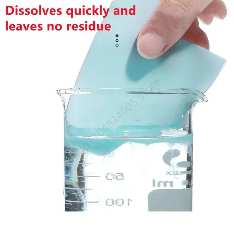 40Pcs Laundry Detergent Sheets Easy Dissolve Laundry Tablets Strong Deep Cleaning Detergent Laundry Soap for Washing Machine