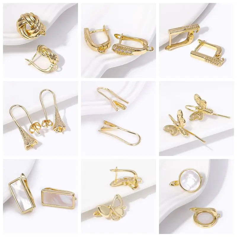 14K Gold-Plated Brass Jewelry-Making Chain