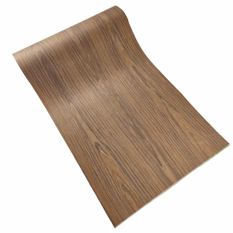 Hojas de chapa de madera para bricolaje: teca, cerezo, roble y nogal