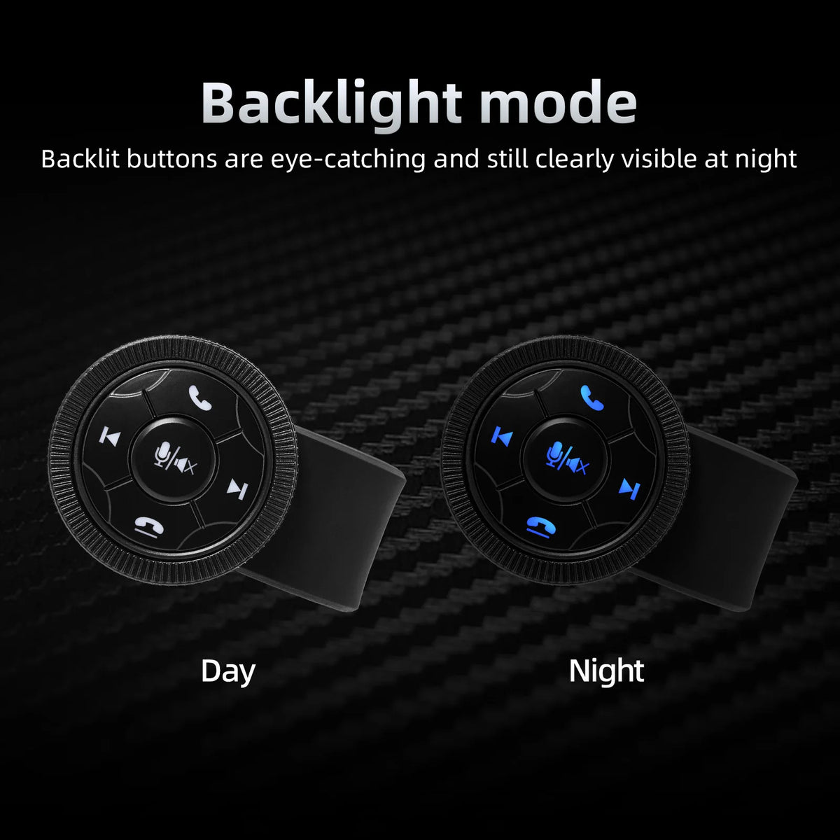 Auto Wireless Steering Wheel Control Buttons 6 Keys Handle Remote Controller for Android Radio DVD GPS Multimedia Command Cars