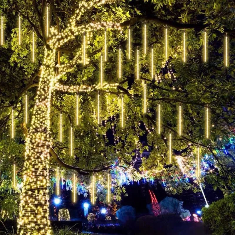 Christmas Meteor Shower LED String Lights