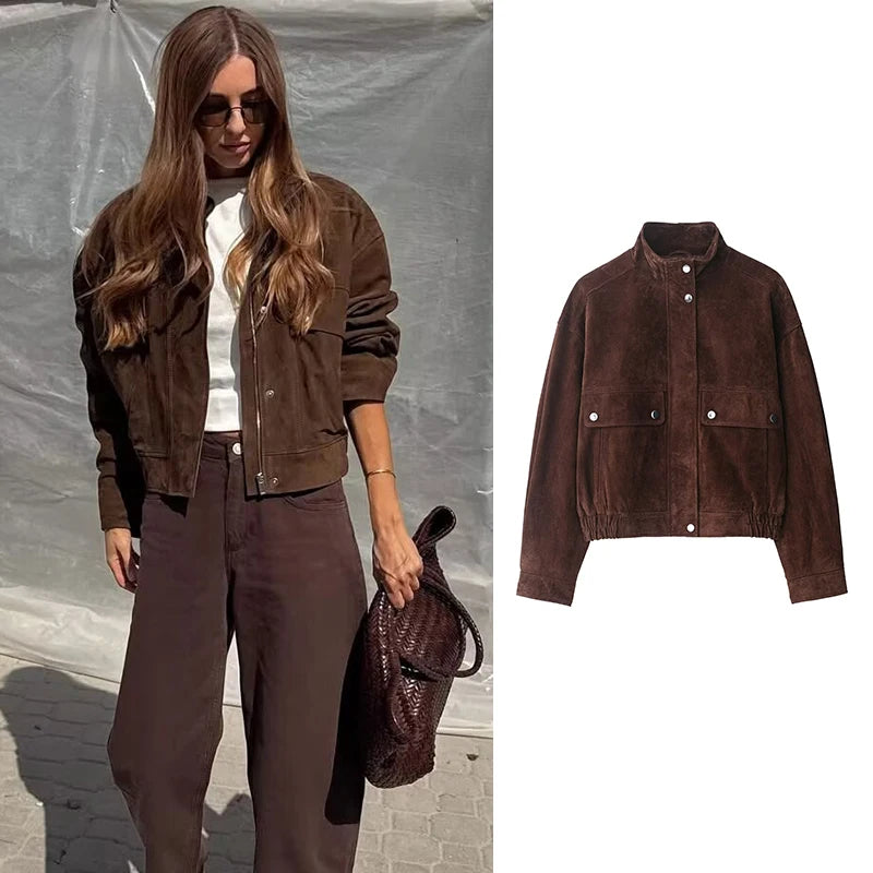 Women’s Slim-Fit Pocket Jacket