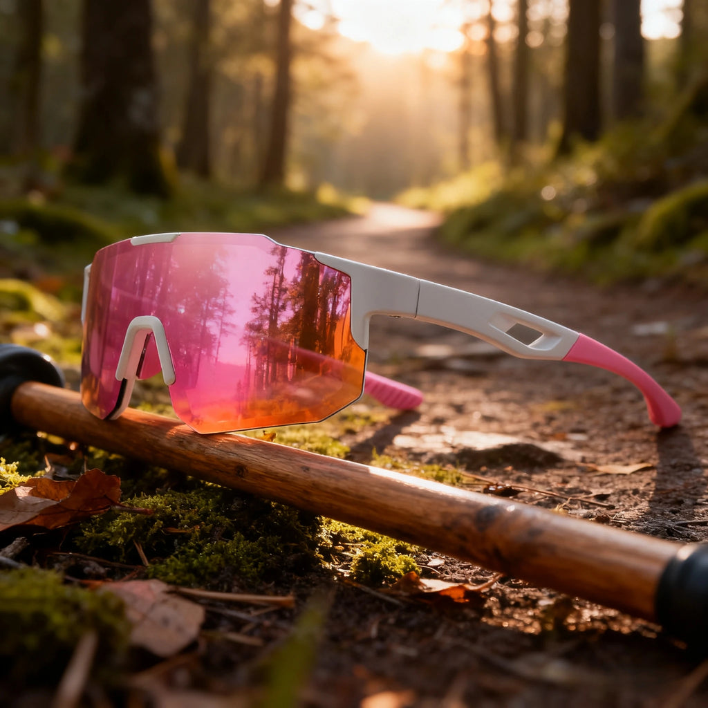 Gafas de sol deportivas envolventes de gran tamaño
