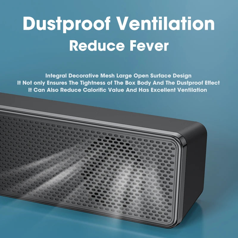 Bluetooth Soundbar for PC, TV & Laptop