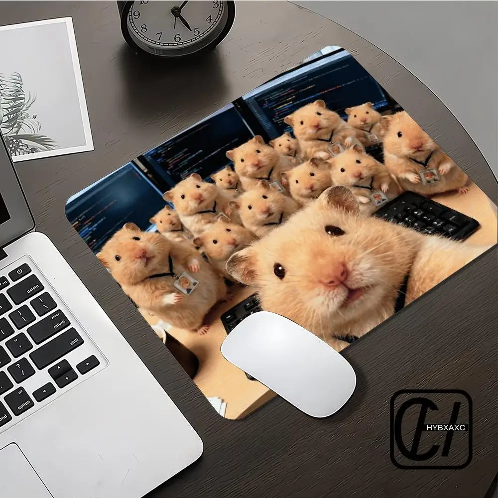 Coding Hamster Mouse Pad Desk Mat
