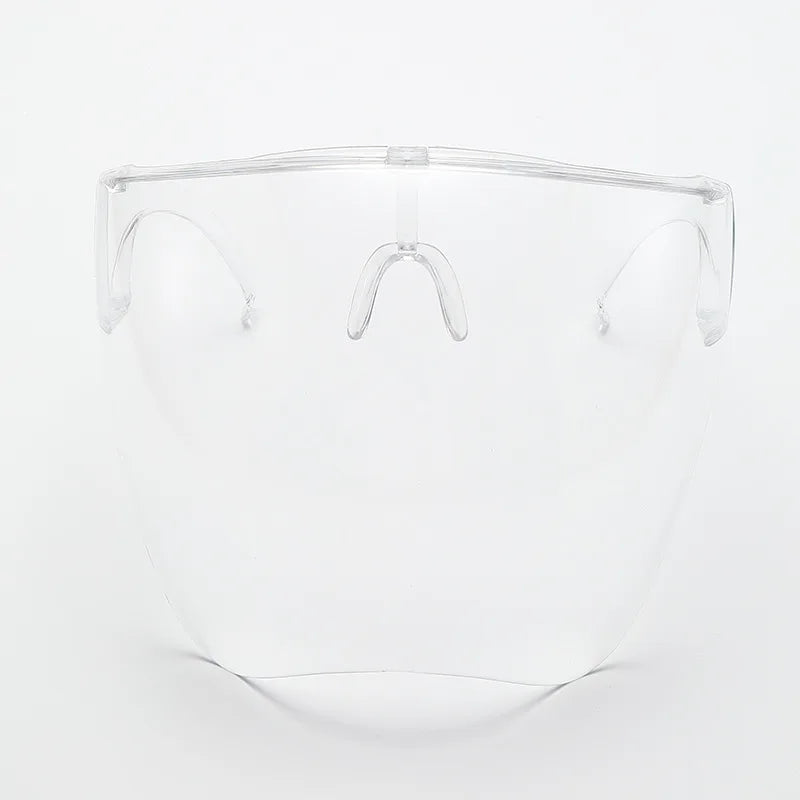 Full-Face Shield Sunglasses - Transparent