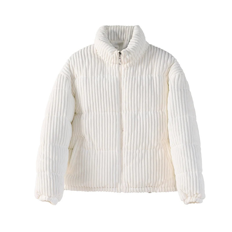 Girls’ Corduroy Puffer Jacket