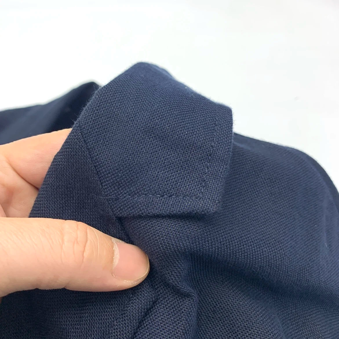 Chaqueta de traje para hombre de algodón y lino estilo japonés