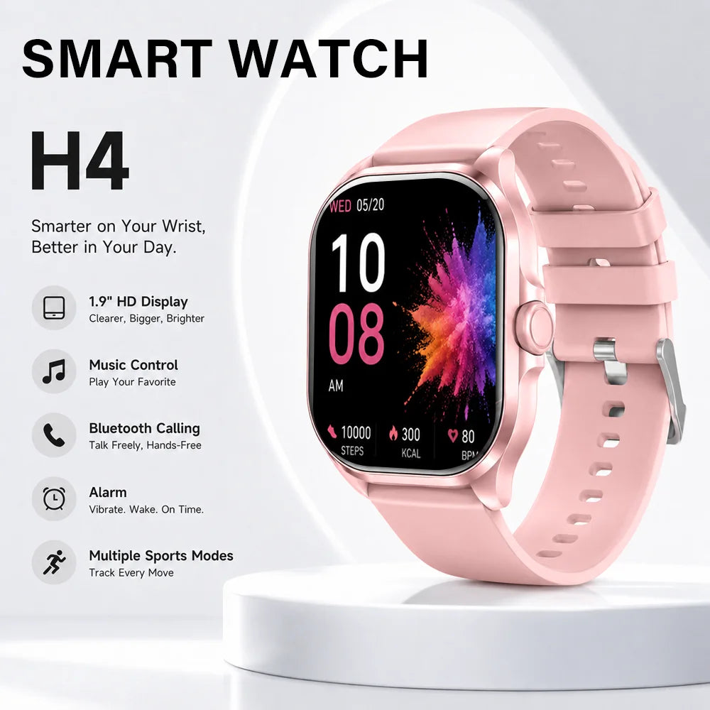 1.9-Inch Bluetooth Calling Fitness Smart Watch