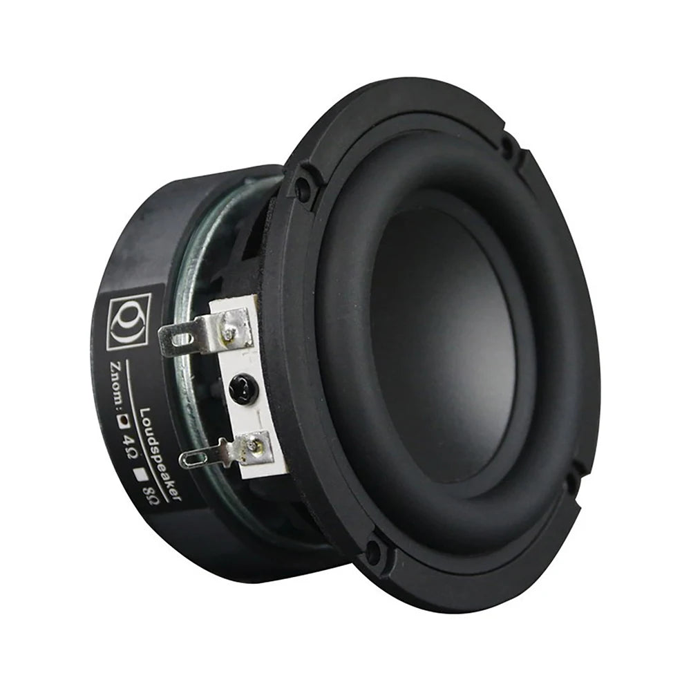3 Inch Woofer Audiophile Subwoofer Speaker Unit 60W Power Large Voice Coil Long Stroke Professional Home DIY Audio Accessories