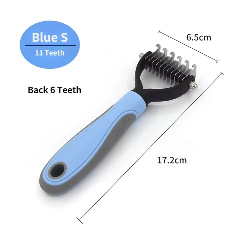 Pet Deshedding & Dematting Grooming Brush