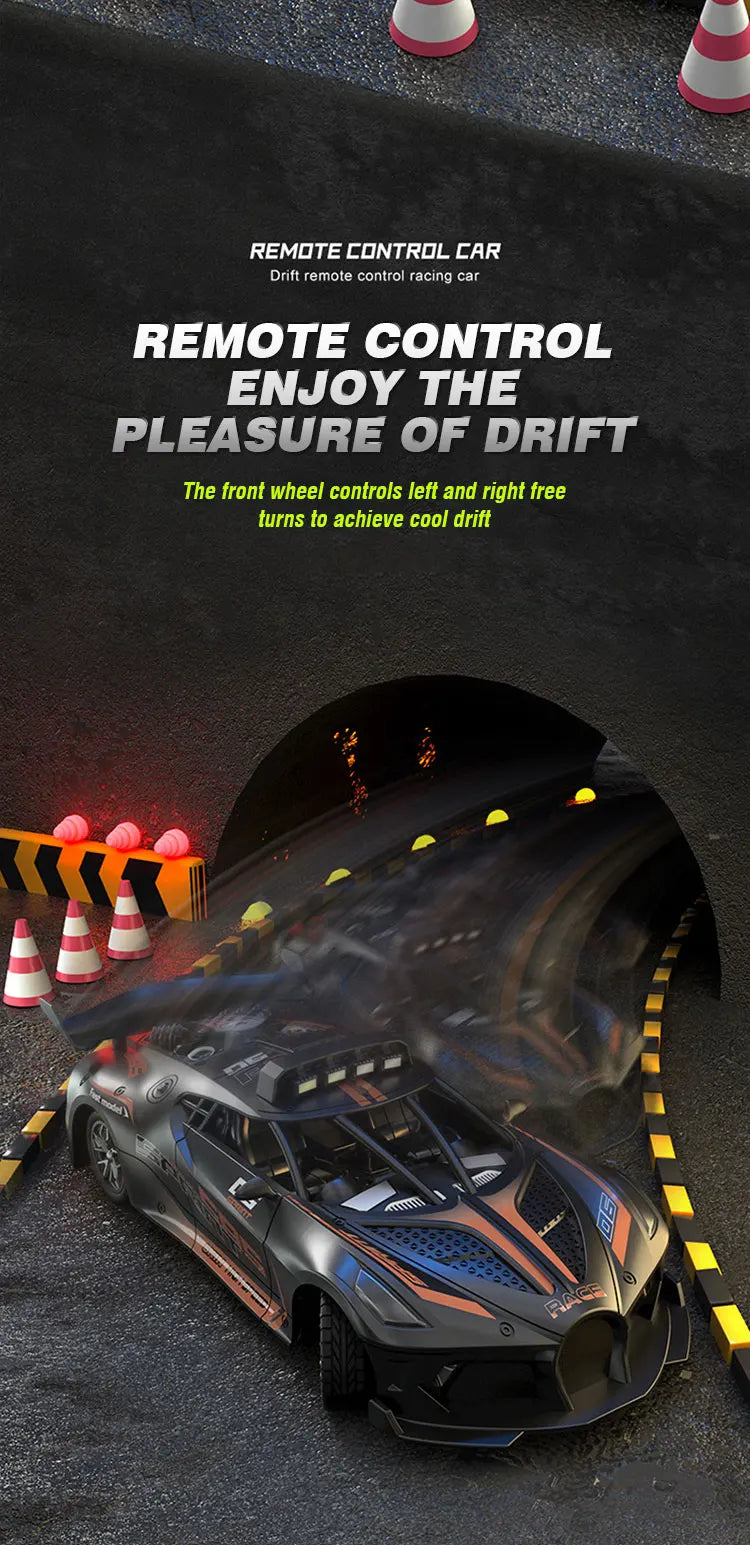 1/18 Rc Car Remote Control Cars High Speed Drift Sport Vehicle Sports Racing Car Toy Model Children Toys for Boys Birthday Gifts