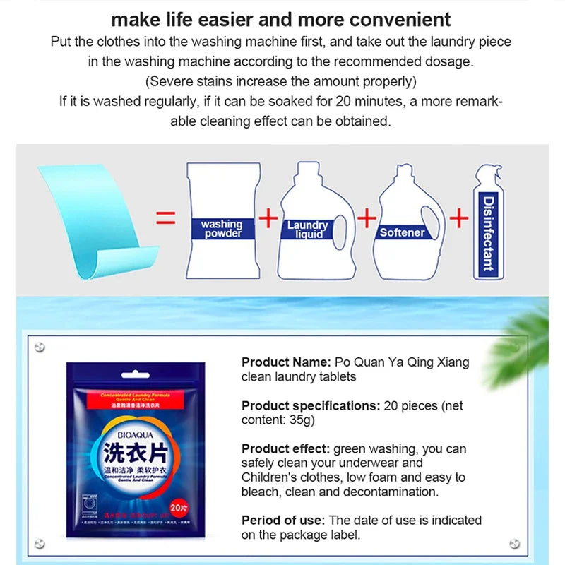 Volume laundry soap New Formula Laundry Detergent Sheet Nano Concentrated Washing Powder For Washing Machine Cleaner Cleaning