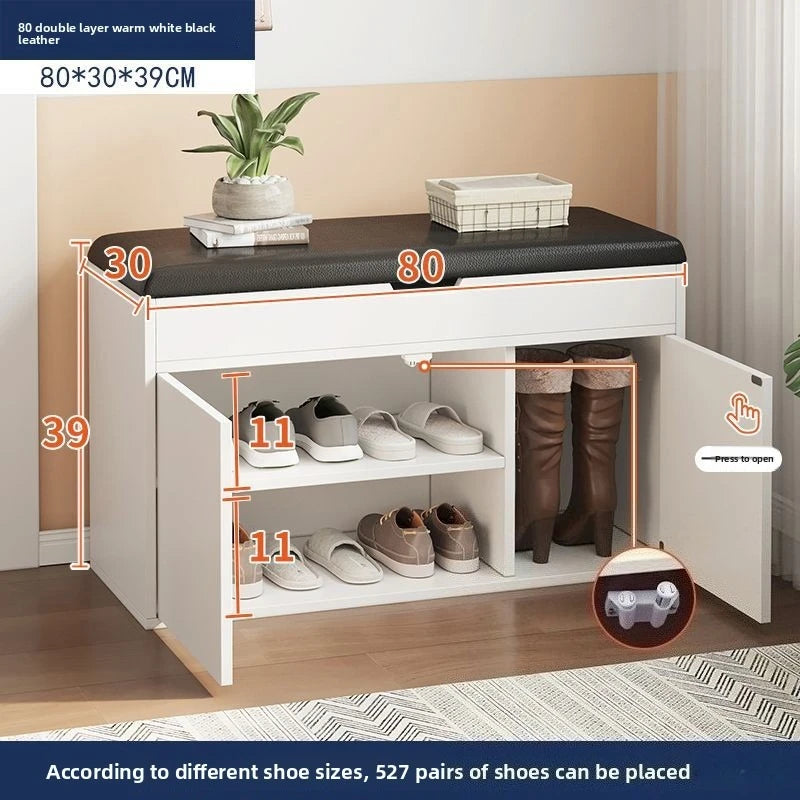 Entryway Shoe Bench with Storage