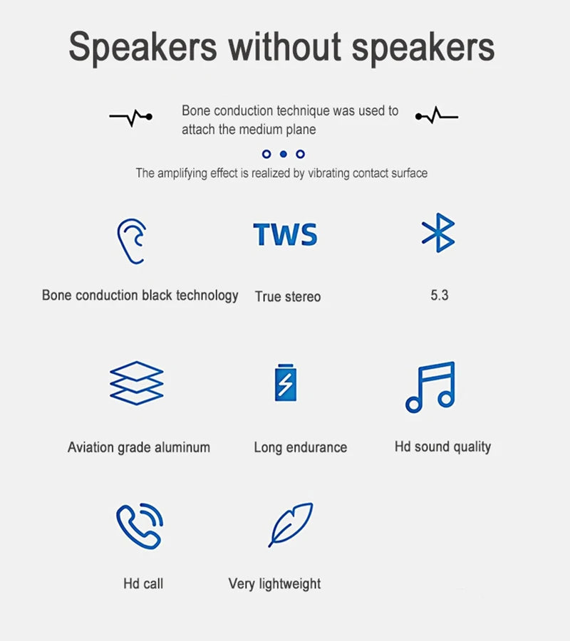 Wireless Bone Conduction Speaker