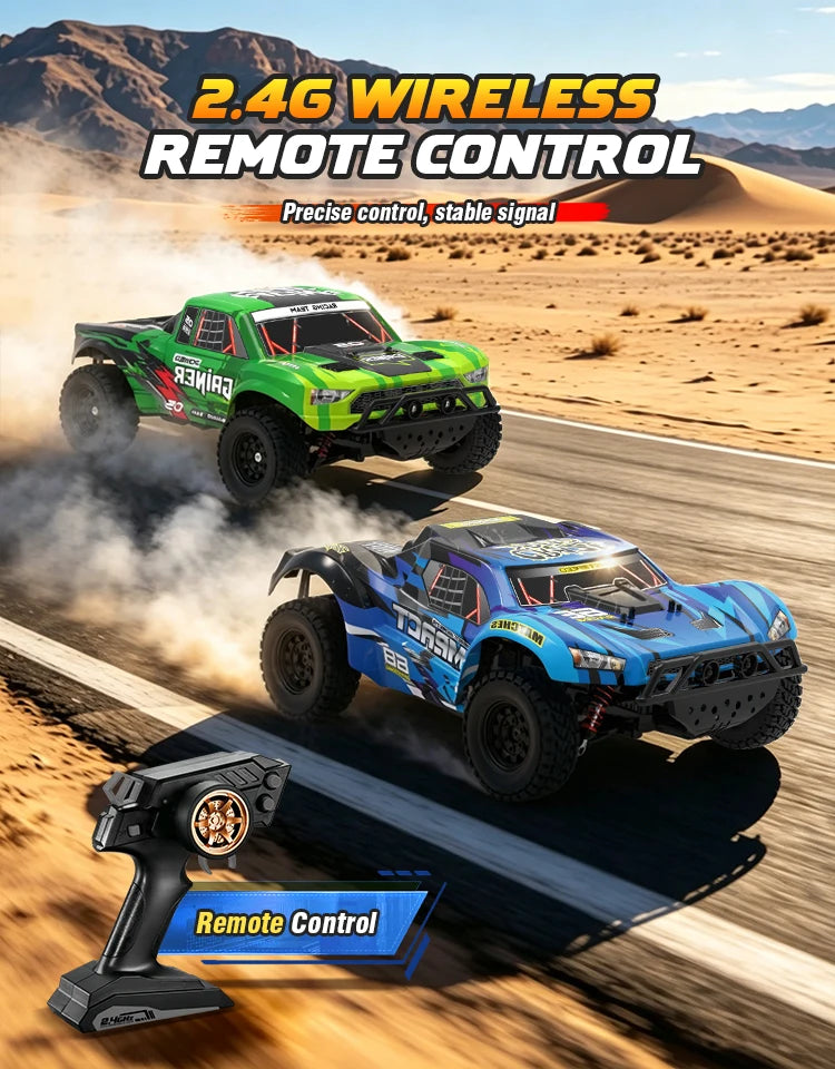 1/12 Rc Car Remote Control Climbing Vehicle with Light High-speed Wireless Model Radio-control Off-road Car Children Boys Gift