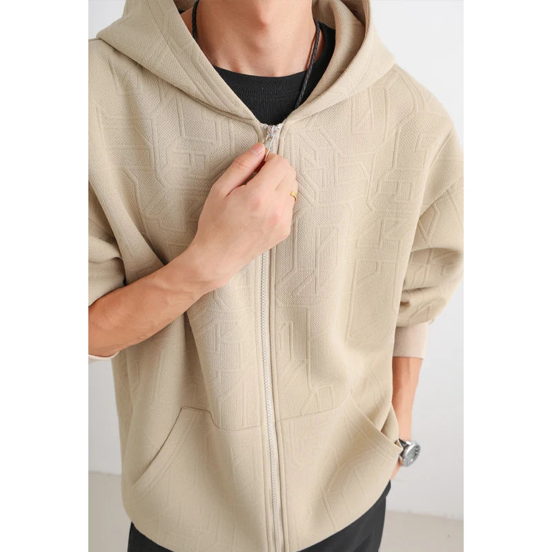 Men’s Hooded Streetwear Jacket