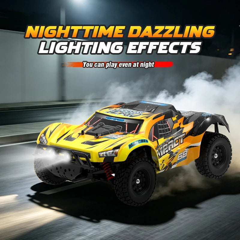 1/12 Rc Car Remote Control Climbing Vehicle with Light High-speed Wireless Model Radio-control Off-road Car Children Boys Gift