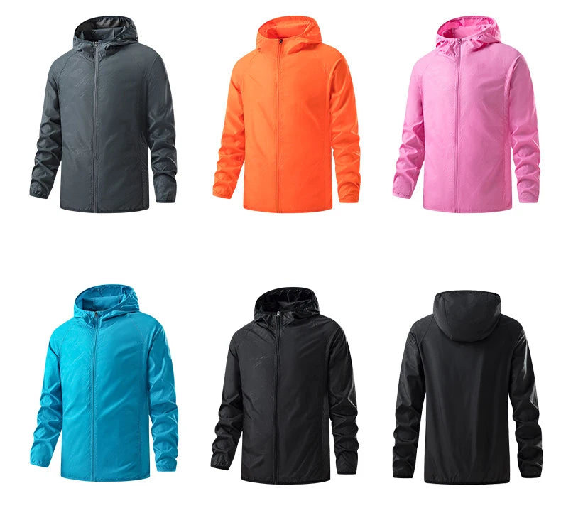 Chaqueta de senderismo ligera unisex JNLN