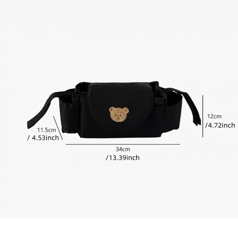 Universal Baby Stroller Organizer with Cup Holder