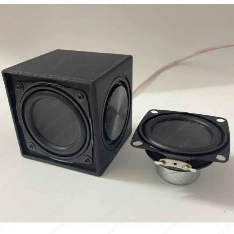 2-Inch heavy subwoofer double diaphragm passive speaker PP waterproof basin 10-15W computer desktop electric car audio DIY