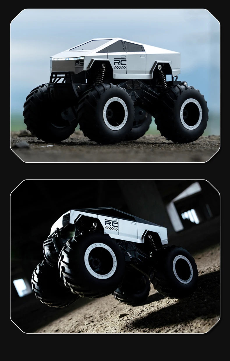 RC Car Amphibious Remote Control Cars Pickup Racing RC Truck Off-Road Big Wheel High Speed Electric Vehicle Toys For Kids Gift