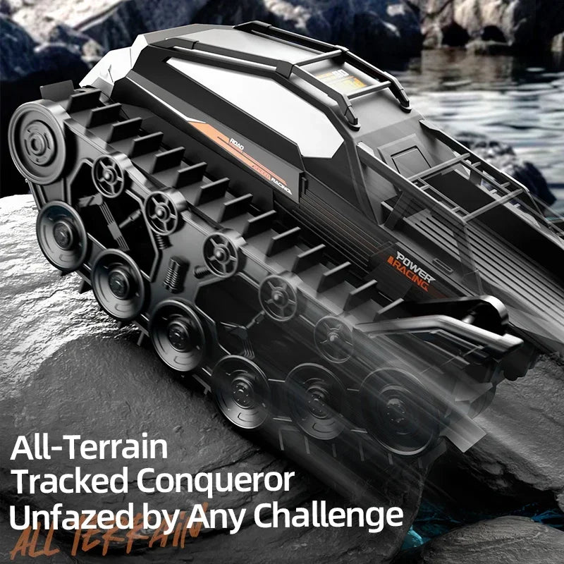 Rc Car JJRC Q183 Tank Track truck Remote Control Cars Off Road 2.4G Amphibious Crawler Climbing Electric Model Vehicles Toys