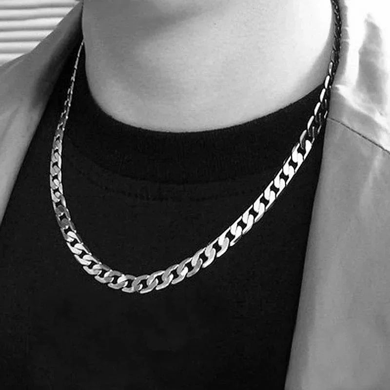 925 Sterling Silver 6mm Chain Necklace – 16–24 in