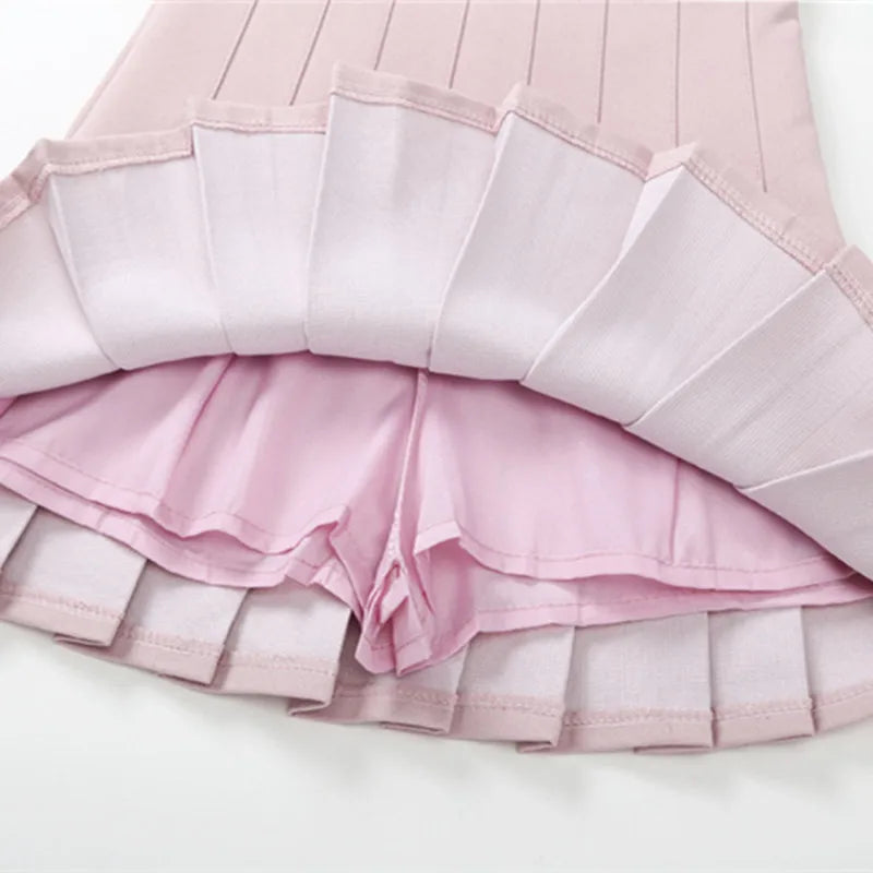 Girls’ Pleated School Uniform Skirt