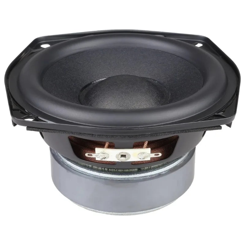 MW Audio 4.5" Subwoofer 4 Ohm 40W, 25mm Voice Coil Long Throw High Performance Bass Woofer 120mm