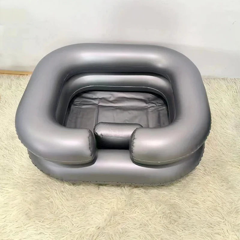 Portable Inflatable Bedside Shampoo Basin