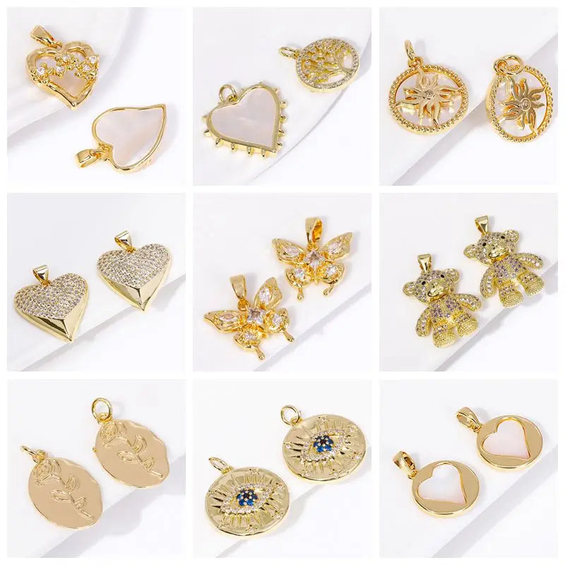 14K Gold-Plated Brass Jewelry-Making Chain