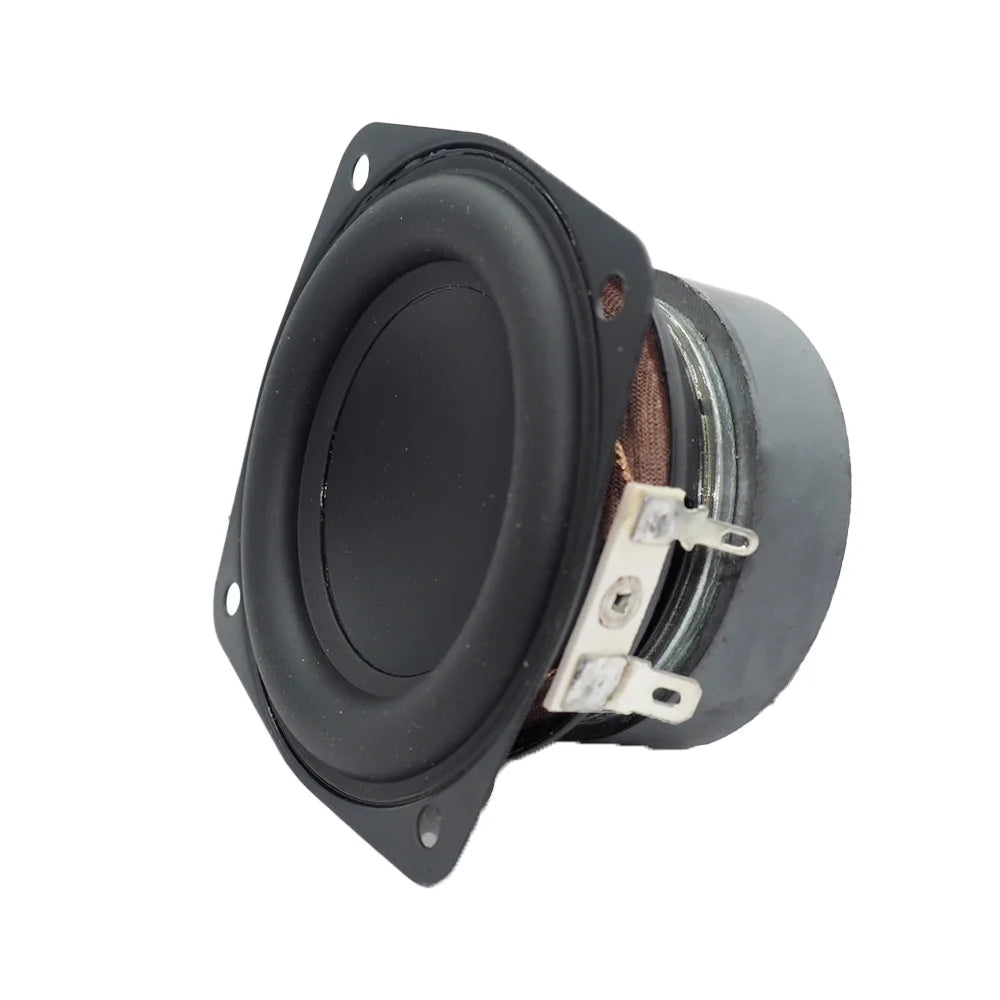 AUIN 1 pcs 3 Inch 78MM Subwoofer Speaker 4 Ohm 15W Supper Bass Audio Square Woofer DIY Home Theater Sound Bookshelf Loudspeaker