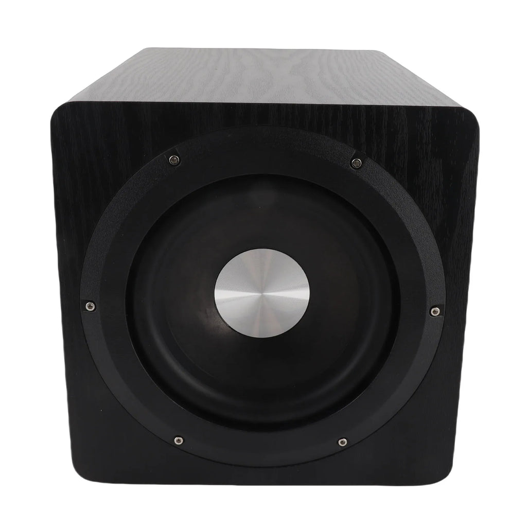 6.5 Inch Powered Subwoofer HiFi 100W High Power Deep Bass Turbocharged Subwoofer Black Subwoofer