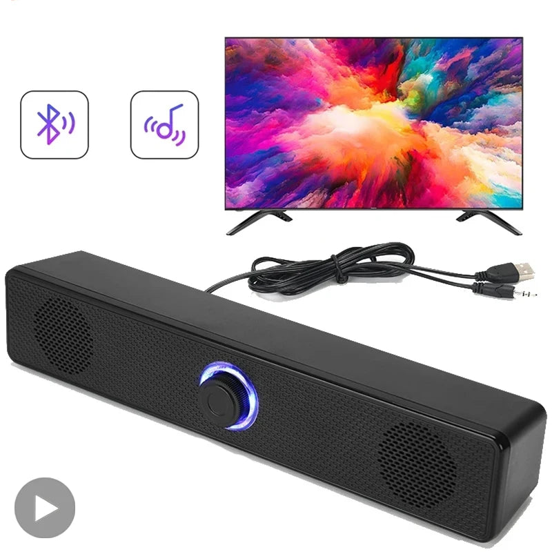 Bluetooth Soundbar for PC, TV & Laptop