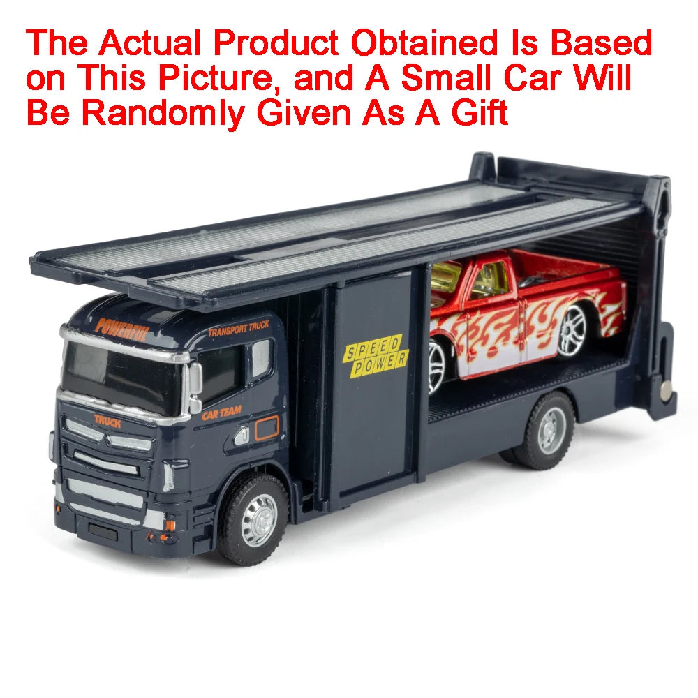 1:64 Diecast Container Trailer Toy