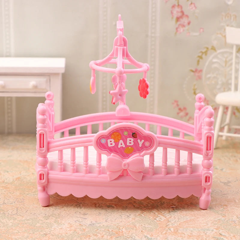 1:12 Dollhouse Miniature Baby Bassinet & Cradle