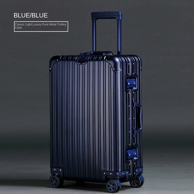 Aluminum-Magnesium TSA Lock Travel Suitcase