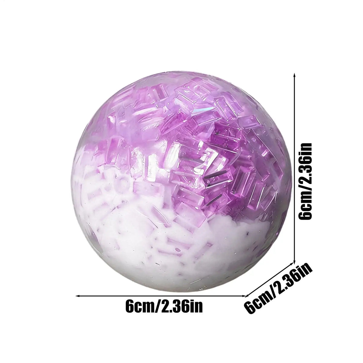 Stress Ball Crunchy Squeeze Noisy Squeeze Toys  Stress Relief Ball Toy Anti Anxiety Toys For Kids Teens AdultsStudying Working