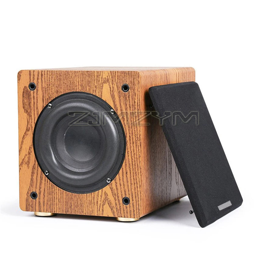 6.5-inch Large Magnetic Steel Subwoofer With Ultra-low Frequency And Passive Subwoofer 2.1 5.1 Home Theater Wooden Sound System