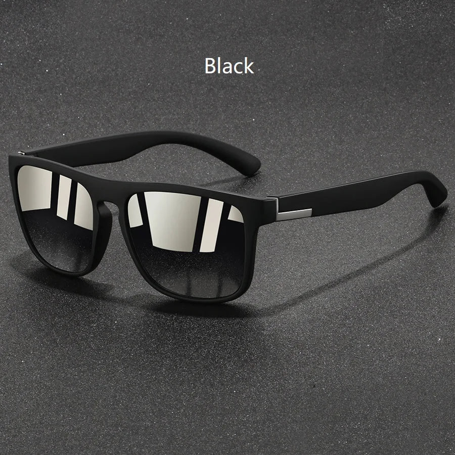 Vintage Square Anti-Glare Sunglasses