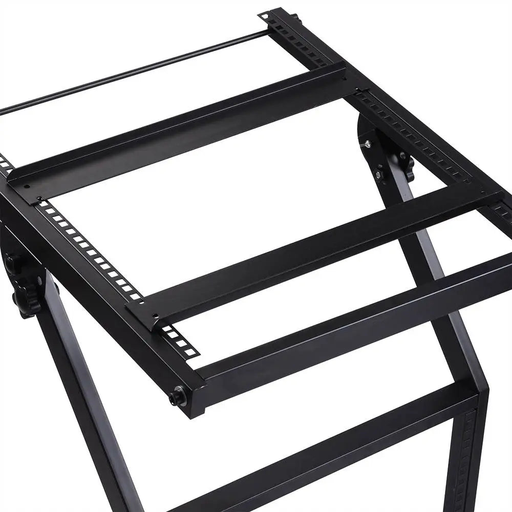 LA01 12U Rolling Audio Mixer Rack Stand
