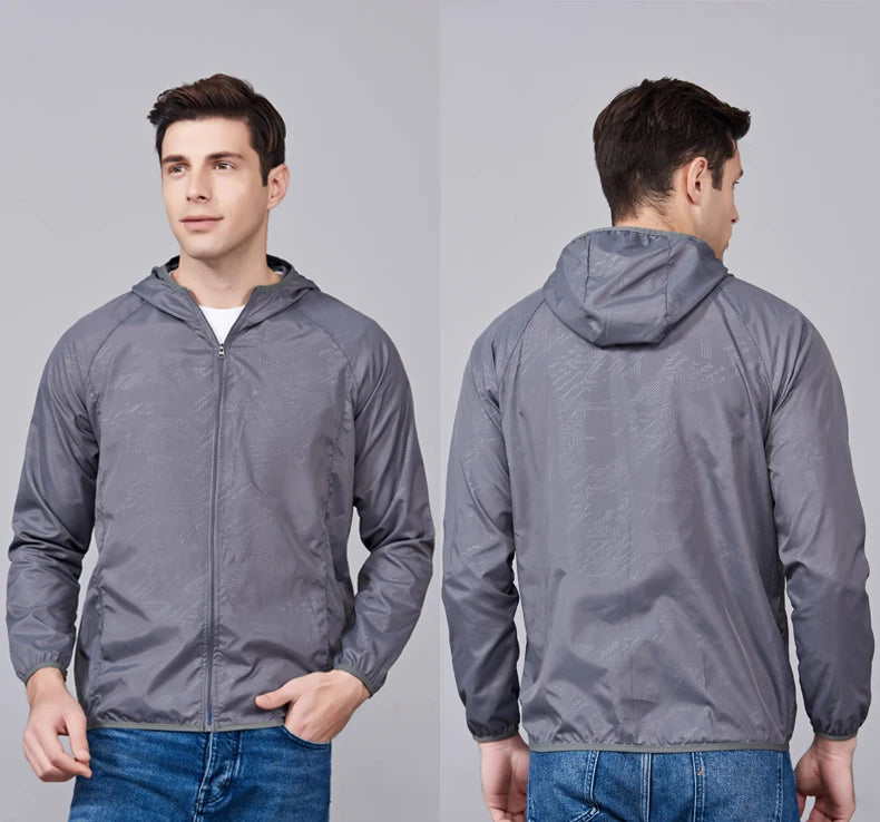 Chaqueta de senderismo ligera unisex JNLN