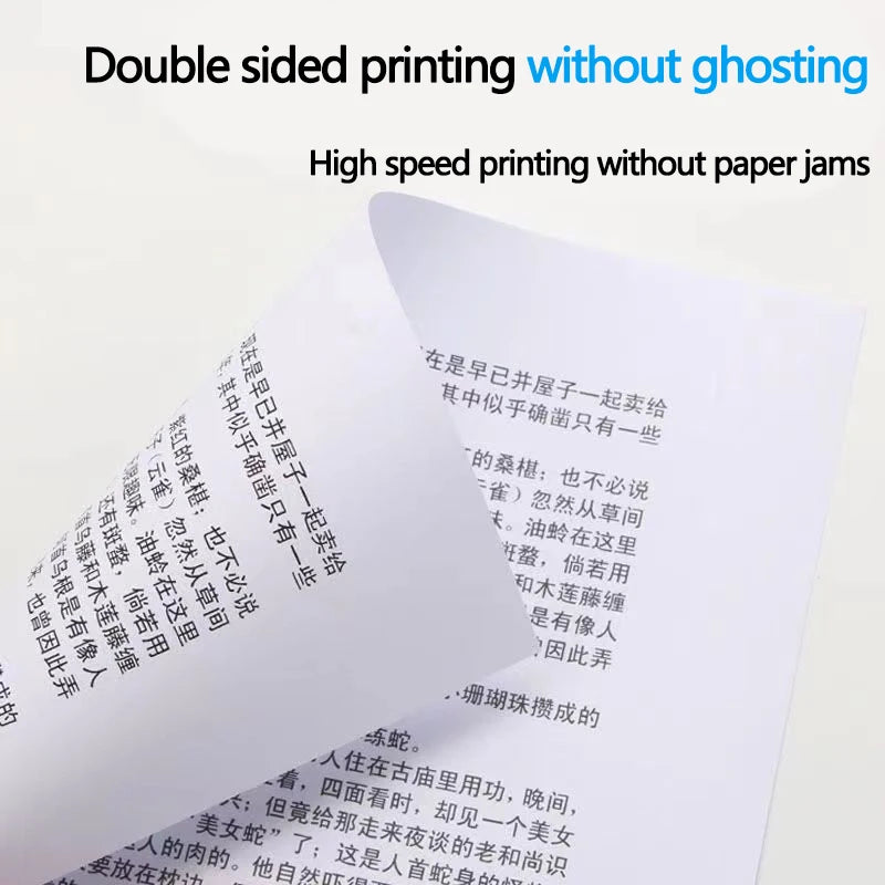 100pcs/lot A4 White Printer Paper Office Suppliesdraft Multi-purpose Business Printing Information Draft Wood Pulp Copy Papers