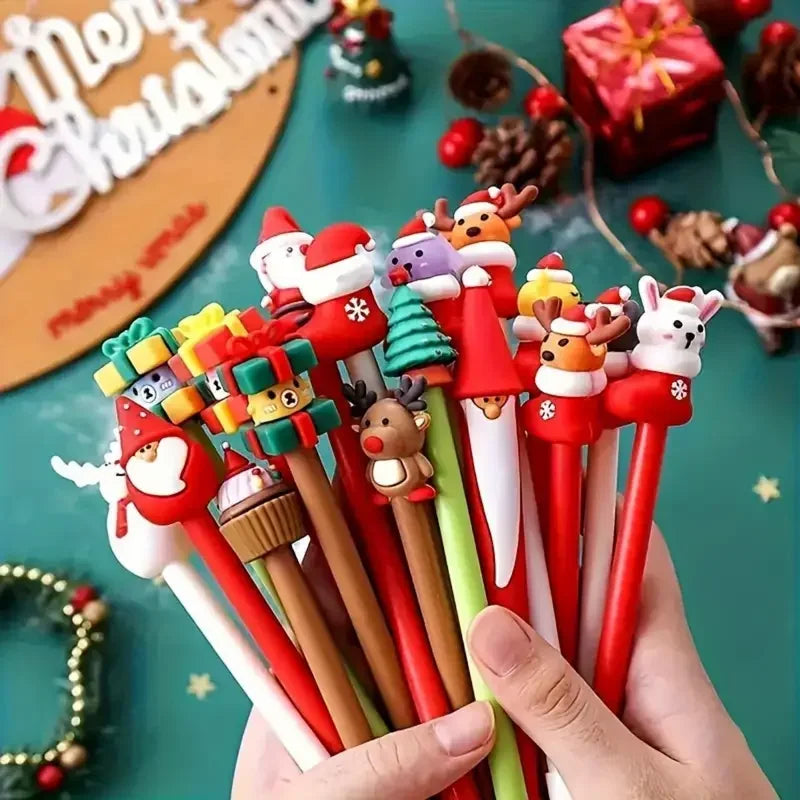 Christmas-Themed Pen Set – 12 or 24 Pieces