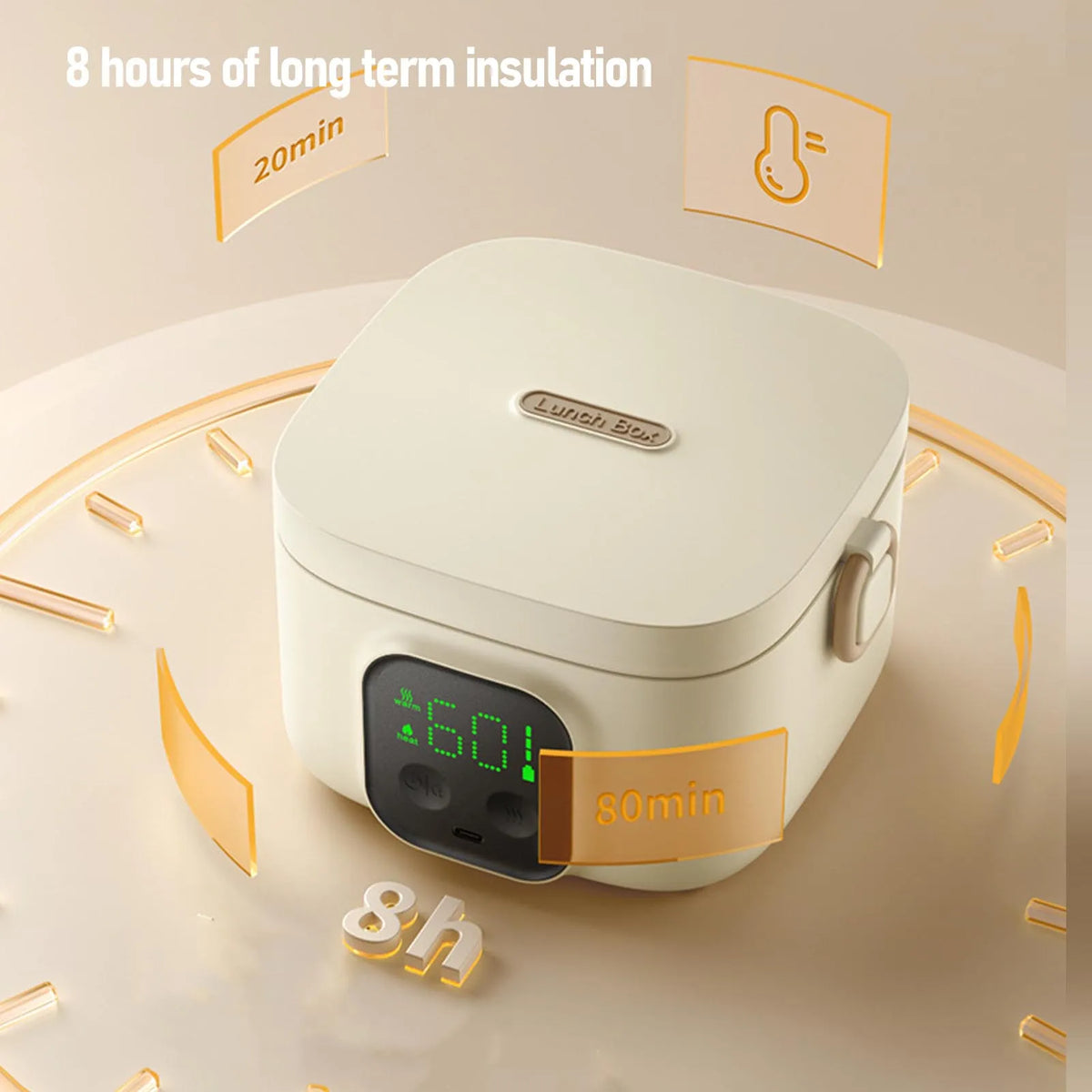500ml Rechargeable Electric Lunch Box